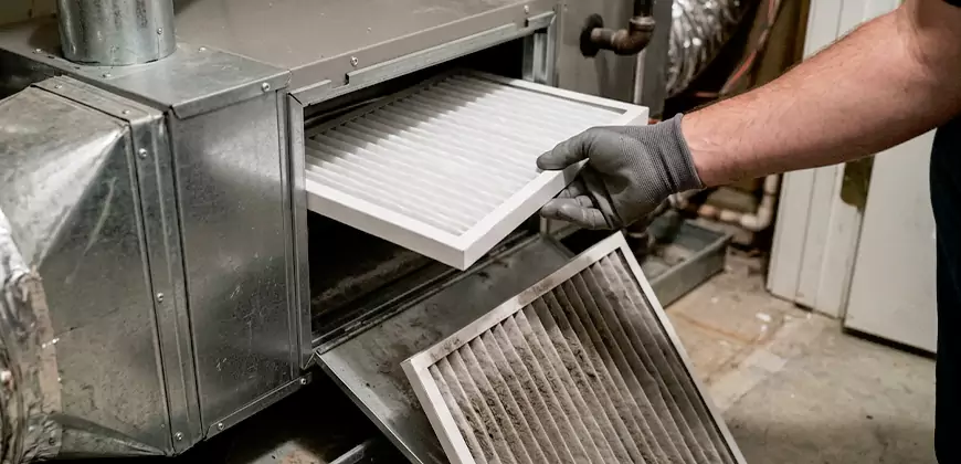 Window and Split Unit Filter Cleaning in High Point