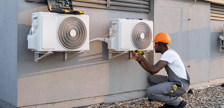 Central AC Outdoor Unit Cleaning in High Point