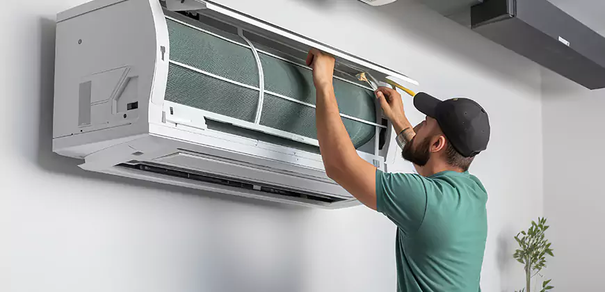 Bathroom and Small Space Ductless Installation in High Point