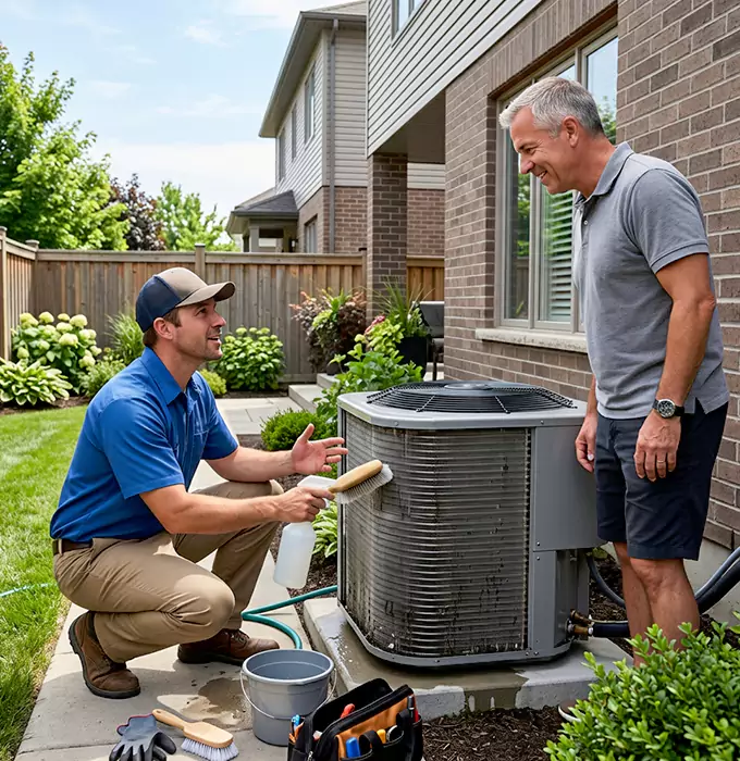 Why High Point, NC Homeowners Choose HVAC High Point for Outdoor AC Unit Cleaning?